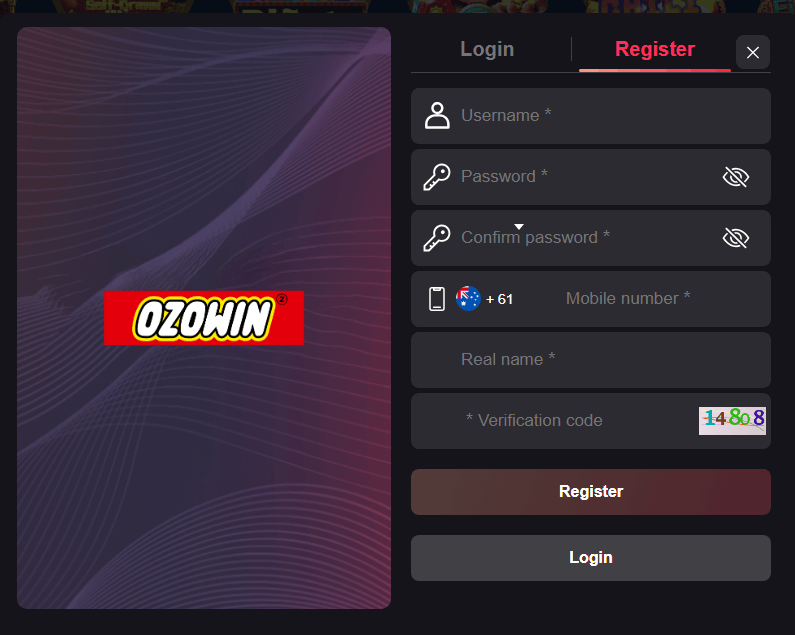 Ozowin Register